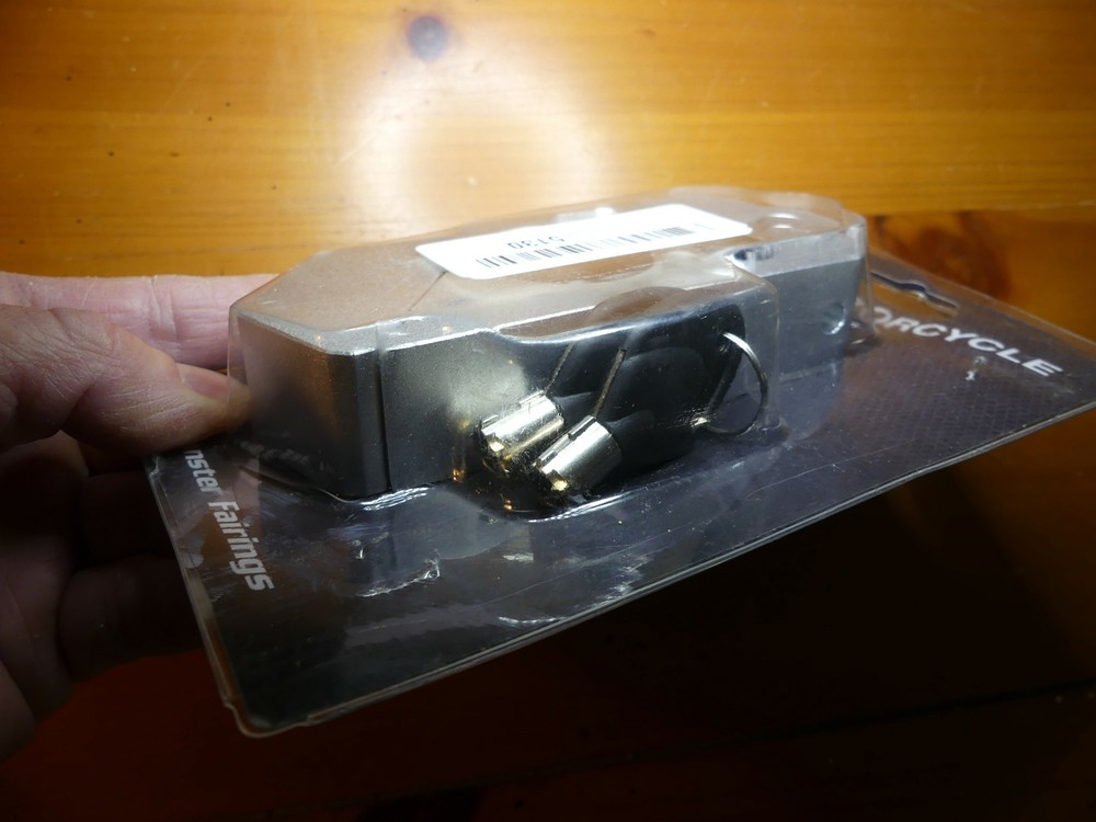 Motorcycle Lock Handlebar Antitheft Device By Monster Fairings NIP