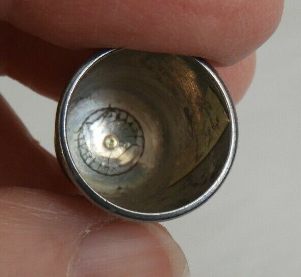 Antique Ketcham & McDougall MKD Sterling Silver Thimble #257