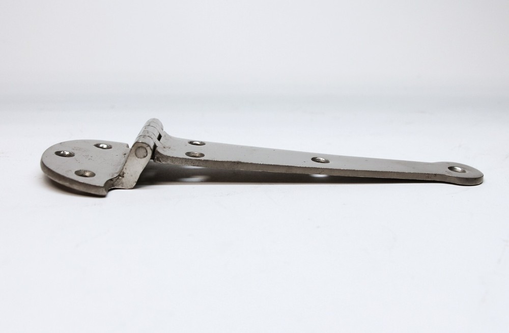 Commercial Nickel Over Brass Offset Ice Box Hinge