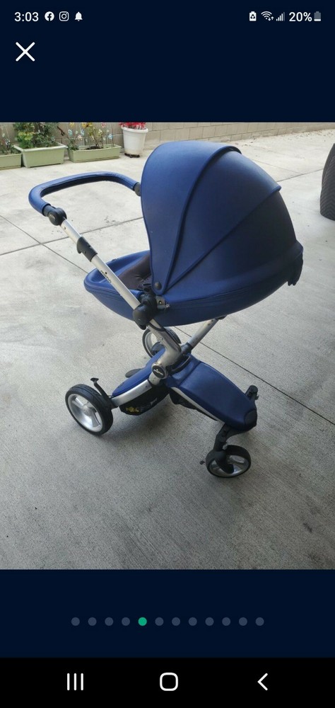 Mima Xari Royal Blue Black Chassis & Starter Pack