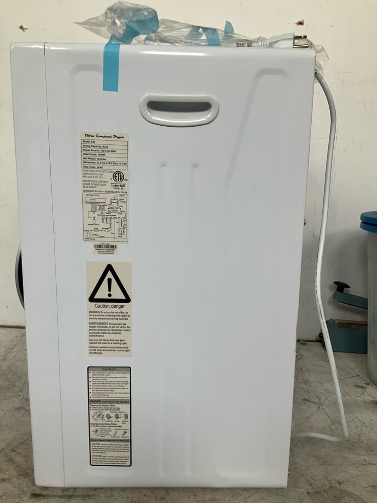 Equator ECONOMY STACKABLE 13 lbs Washer + ULTRA Compact Vented Sensor Dryer 2.6