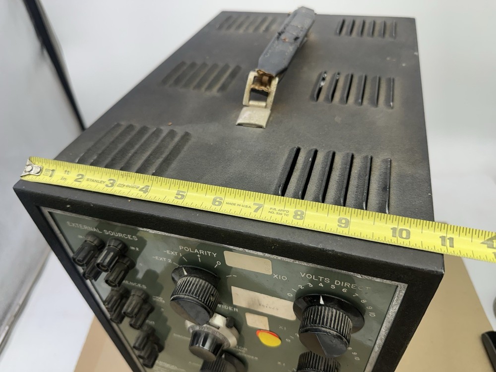 Epsco Secondary Standard Voltage Reference Source Model VR-607 Untested*