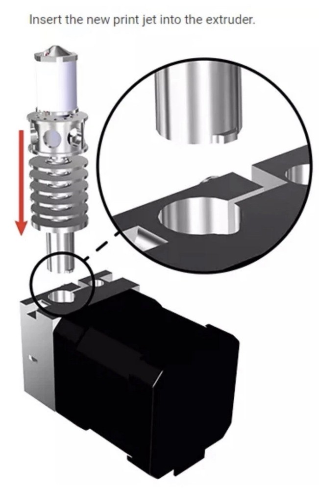 3D Systems CubePro Nozzle Cube Pro Nozzel- NEW