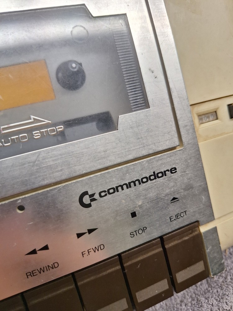 Vintage Commodore Datassette Model C2N-B Japan Untested For Home Computer