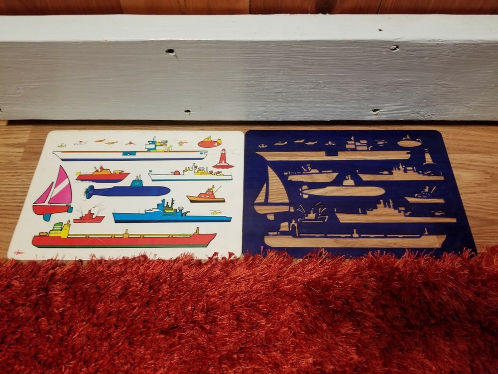 Vintage Hans Transportation Stencils