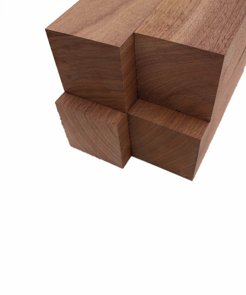 Walnut Turning Blank Squares - 3" x 3" (4 Pcs)