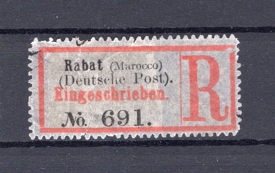 Morocco R-Label Rabat CC (EA1944)