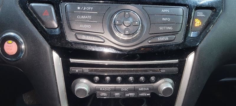 2018 Nissan Pathfinder Cowl Vent Panel