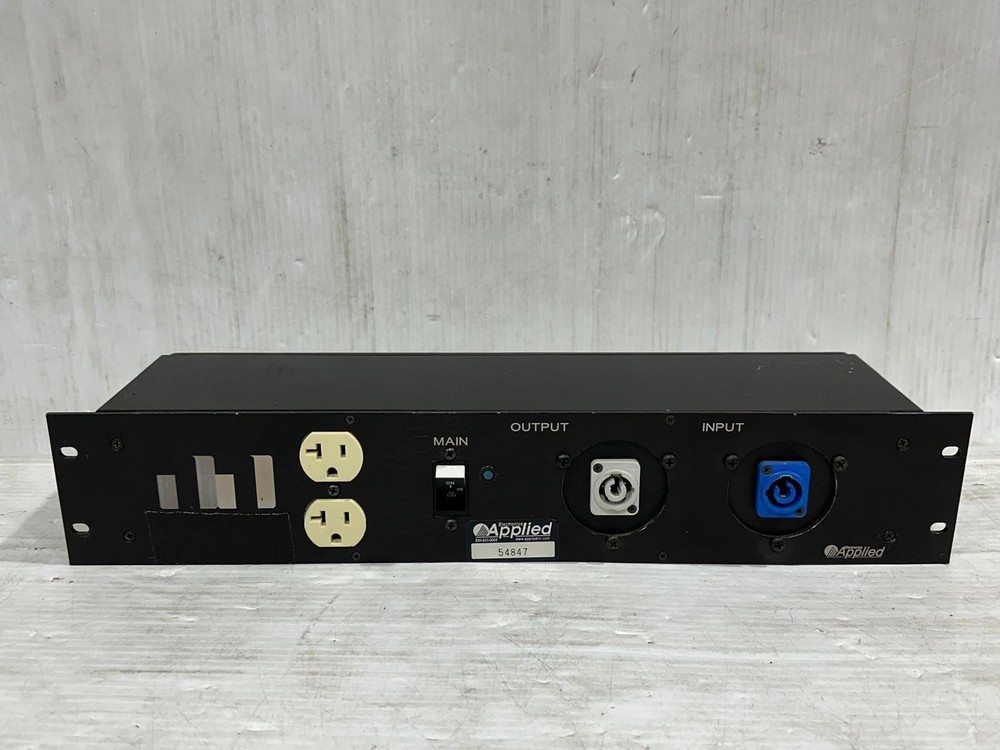 Applied Electronics Rack-Mount Power Distro Rack Panel #5167 (One) THS