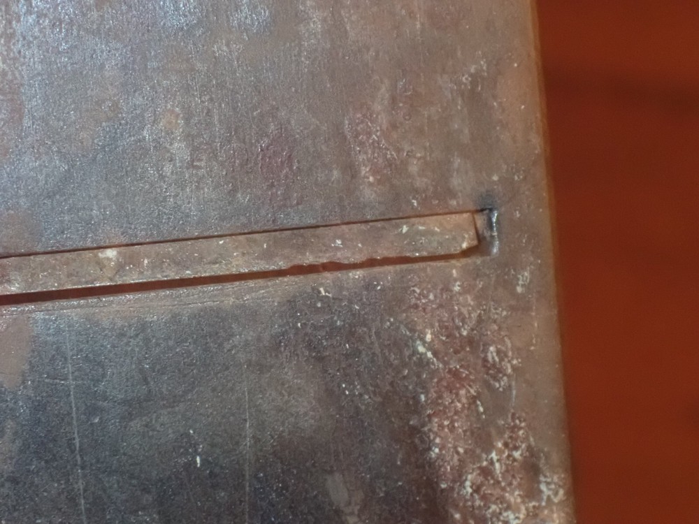 Stanley Wood Plane No. 130. Missing handle/knob piece broken on back