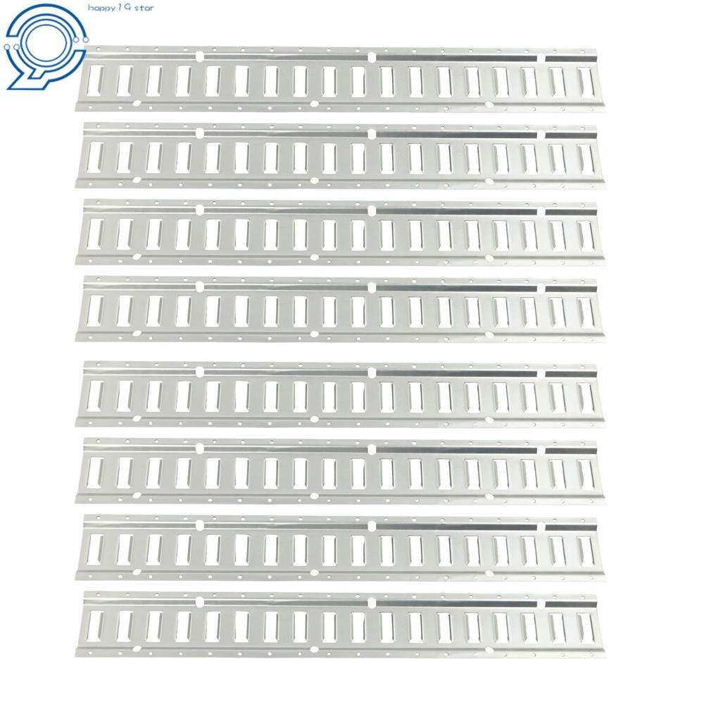 24 Pack E Track Tie Down Rail 8PC 3' E Track Rails 8PC O-Rings 8PC End Caps