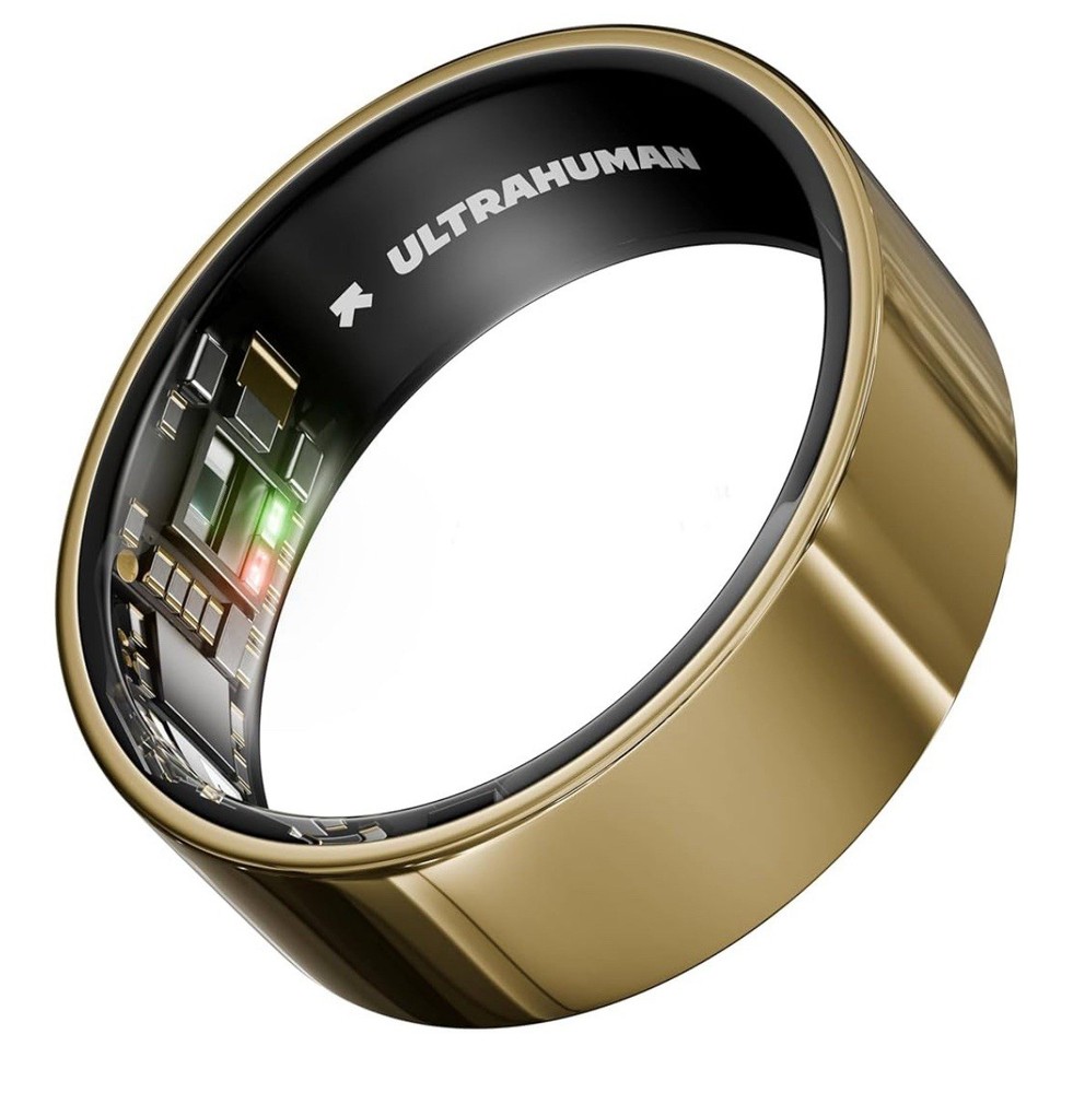 Ultrahuman Air GOLD Size 8 SMART RING - without box