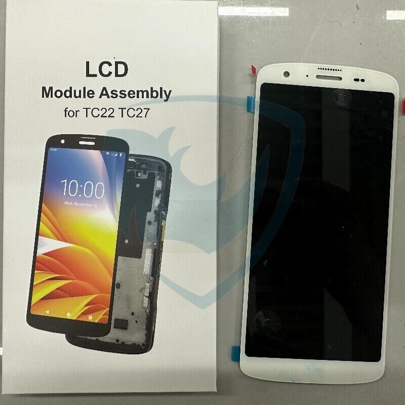 US New LCD Display and Touch Digitizer Screen Assembly For Zebra TC22 TC27 White