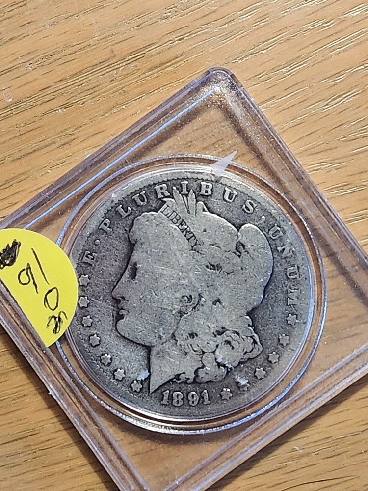 1891 O MORGAN 90% SILVER #2