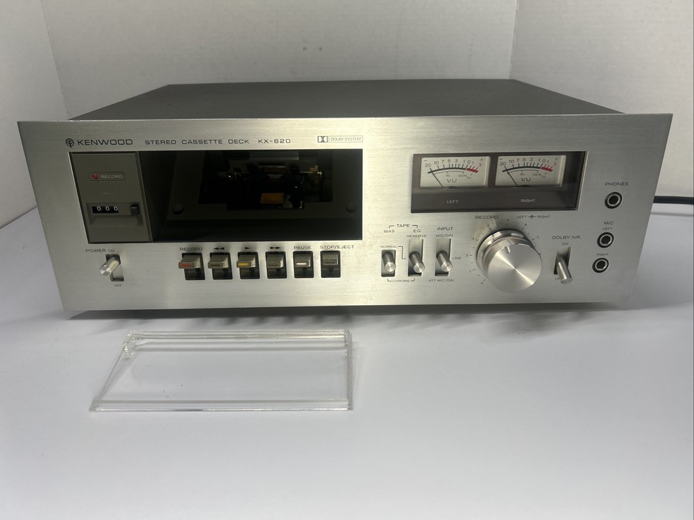 Kenwood KX-620 Solid State Stereo Cassette Deck Powers Up Not Working