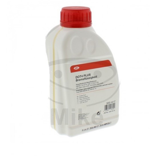 Fluid Brakes Dot 4 500ML Plus