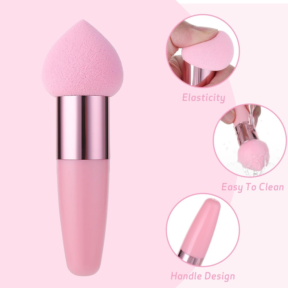 Makeup Sponge Set 6 Pcs for Foundation, Concealer, and Eyeshadow Application