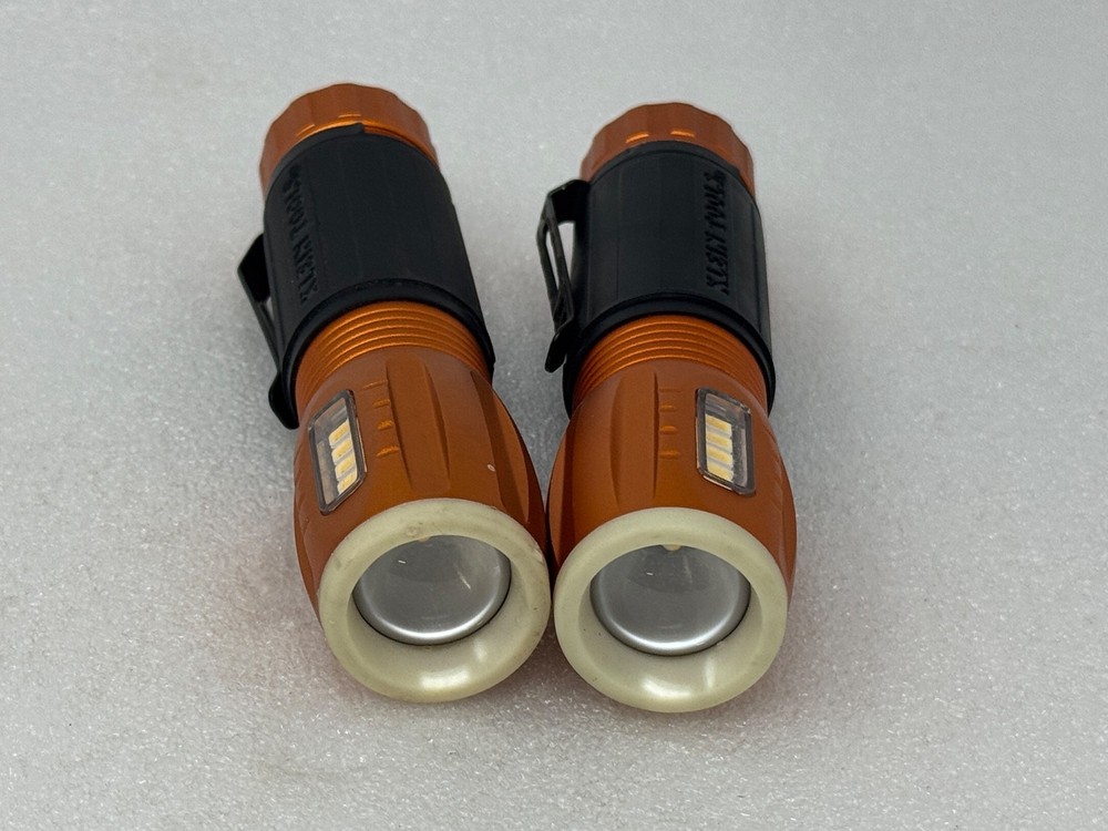 [2-PACK] KLEIN TOOLS [56028] 235-LUMEN LED FLASHLIGHT & 100-LUMEN WORK LIGHT