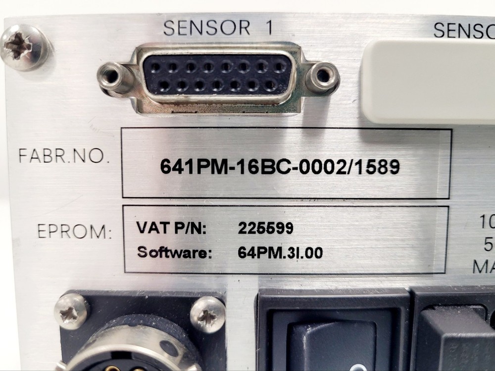 VAT PM-5 Adaptive Pressure Controller UHV Lab