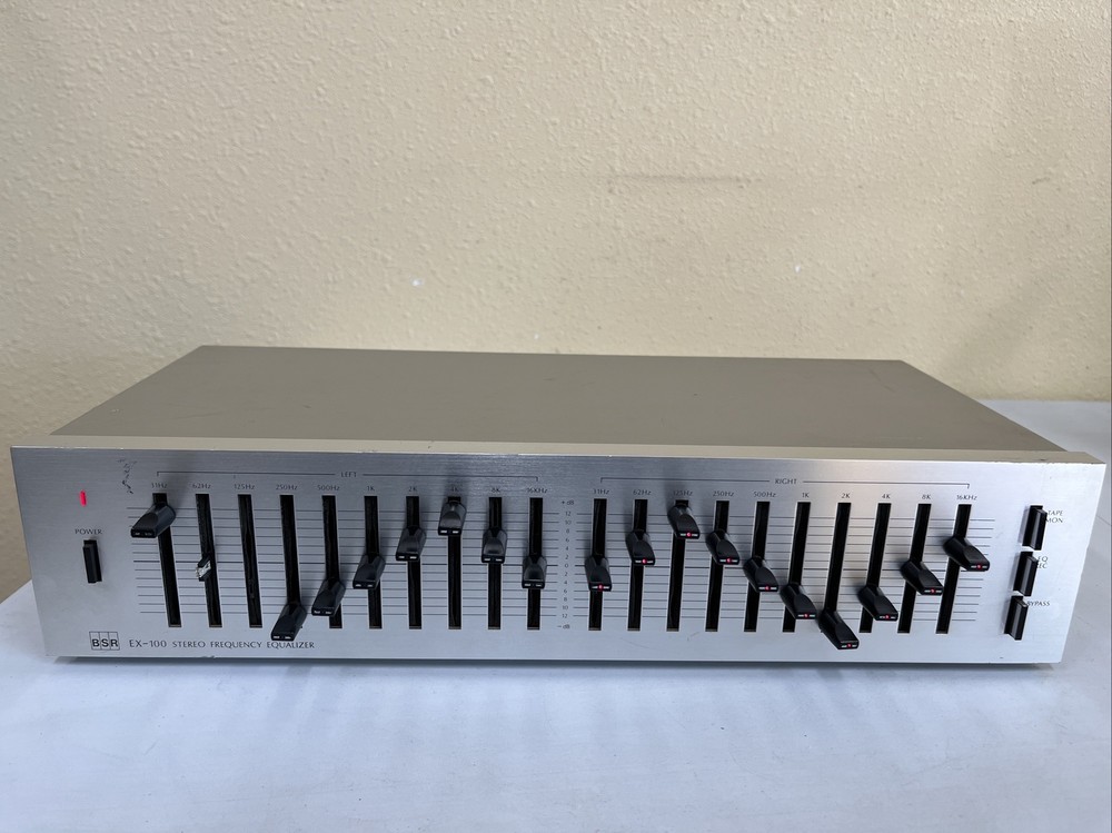 BSR EX-100 Stereo Frequency Equalizer - GREAT CONDITIONS *Read*
