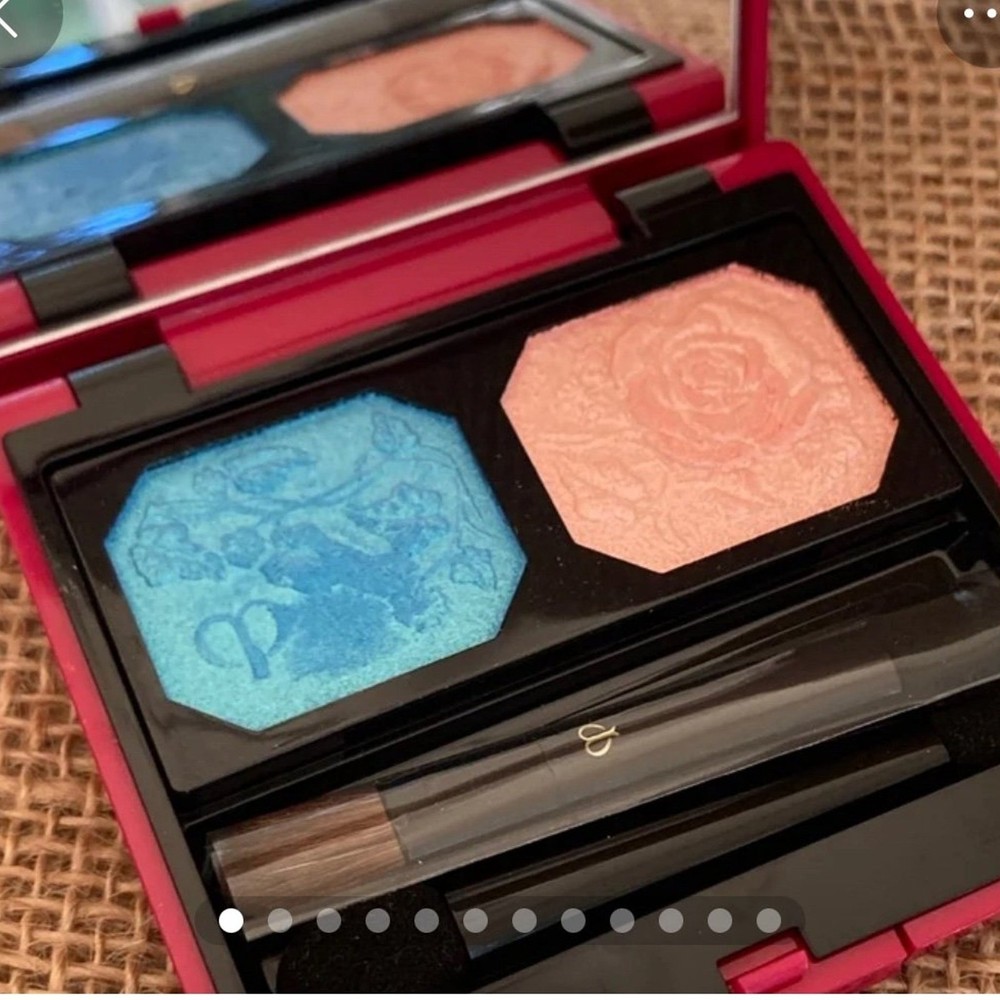 cle de peau eyeshadow duo set rare