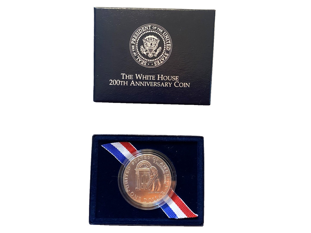 1992 D White House Dollar