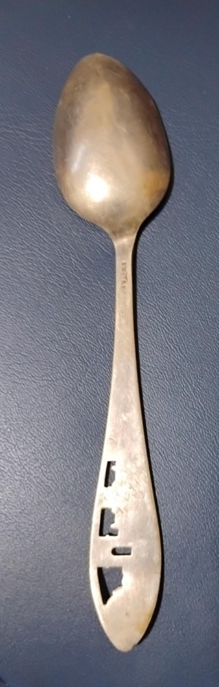 Antique 1915 Panama Exposition Sterling Silver Souvenir Spoon