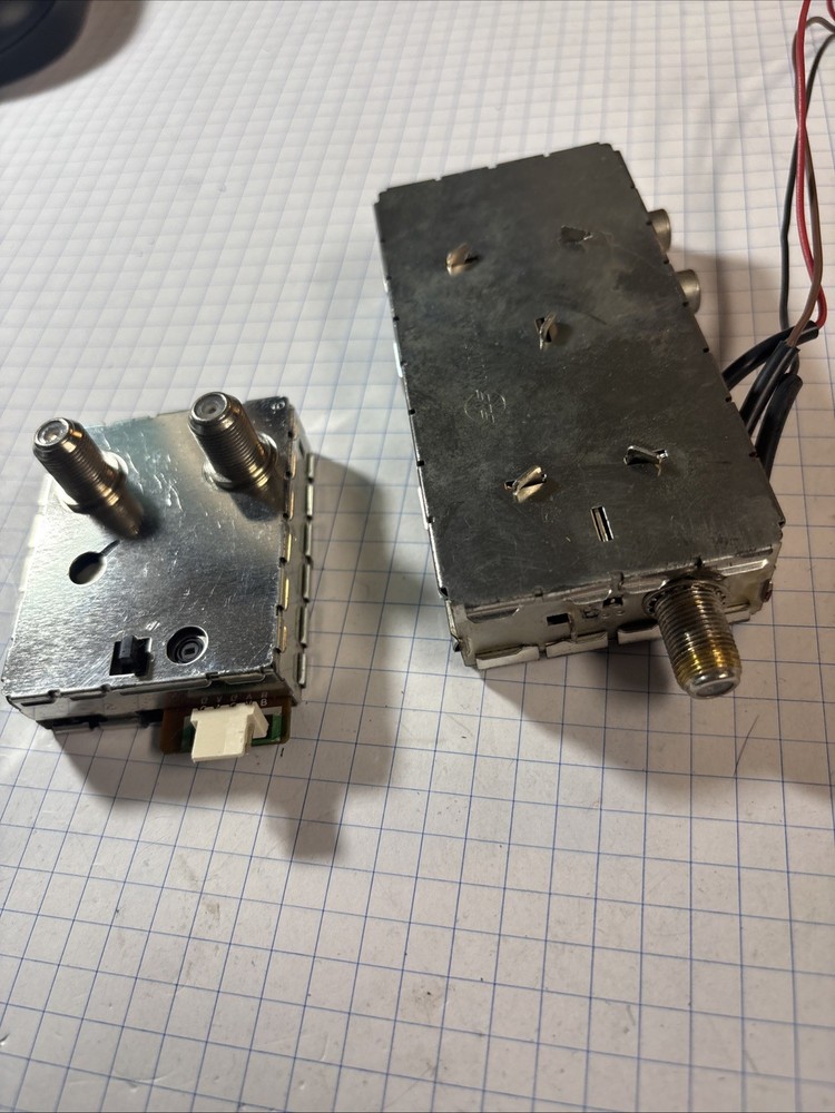 Pair RF Tuning Modules Videocipher ii Satellite Descrambler PCB @MB310