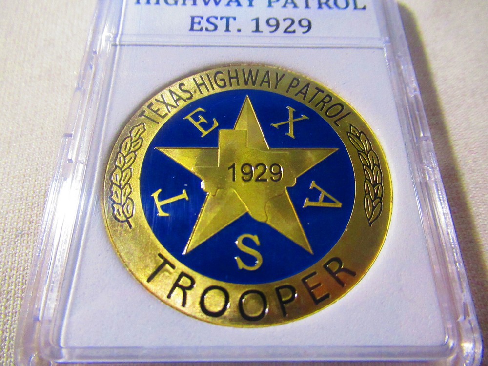 TEXAS HIGHWAY PATROL Challenge Coin
