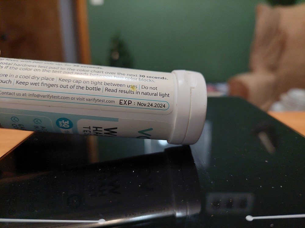 Varify: Water Hardness Test Strips | 150 Test Strips | Exp 11.24