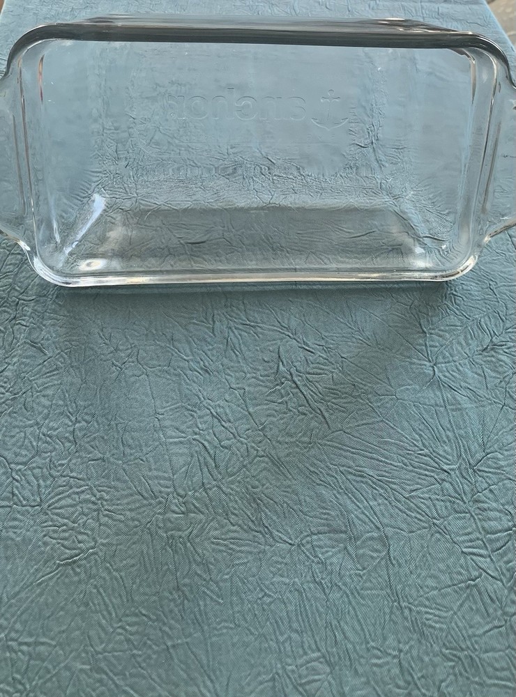 Anchor Glass Loaf Pan Rectangle Dishwasher Safe Bakeware everyday use