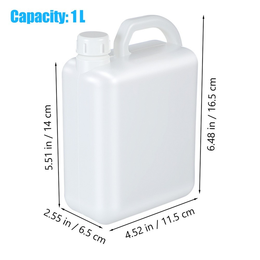 2 Pcs Milk Container Empty Gallon Jug Jugs with Lids Liquid Containers