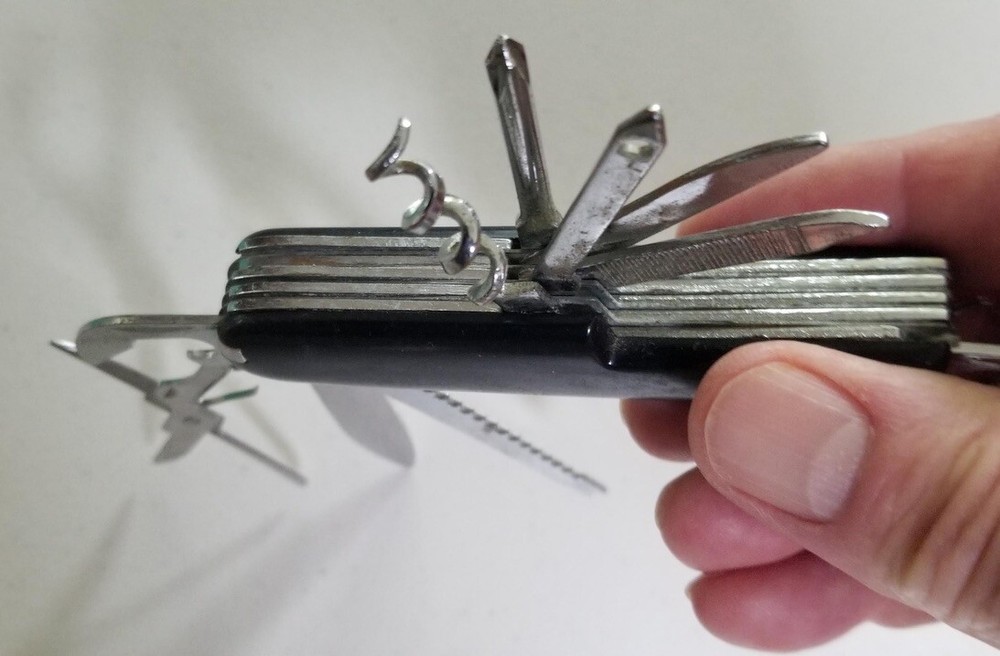 MULTI-PURPOSE FOLDING STAINLESS STEEL KNIFE