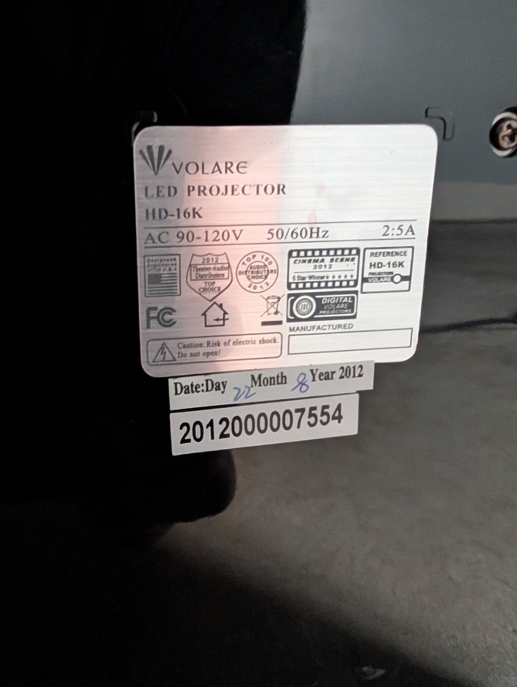 Volare hd-16k Digital LED Projector