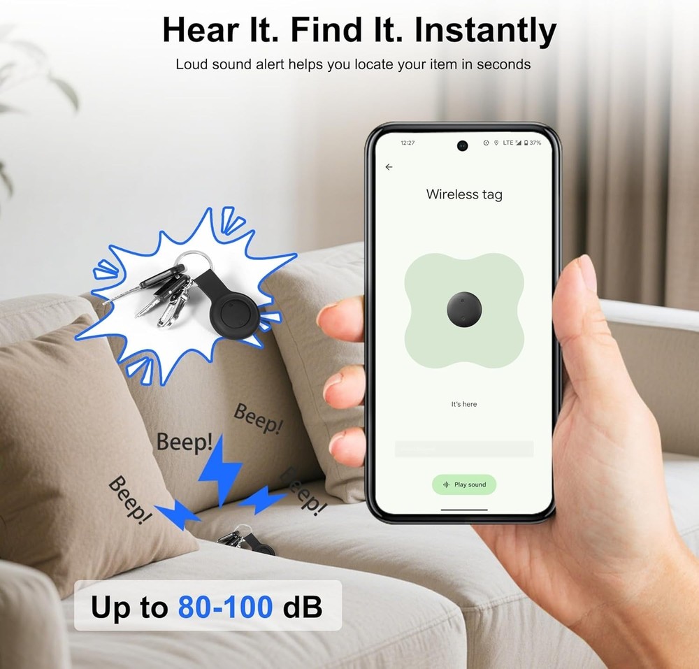 Find Your Valuables with Google Certified Android Tracker - Reliable & Durable