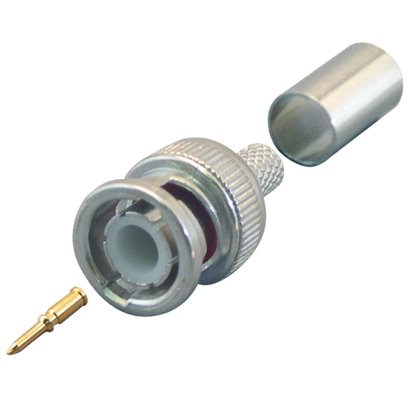 InstallerCCTV BNC Connector - CRIMP 3pcs for CCTV Security Camera 10 Sets