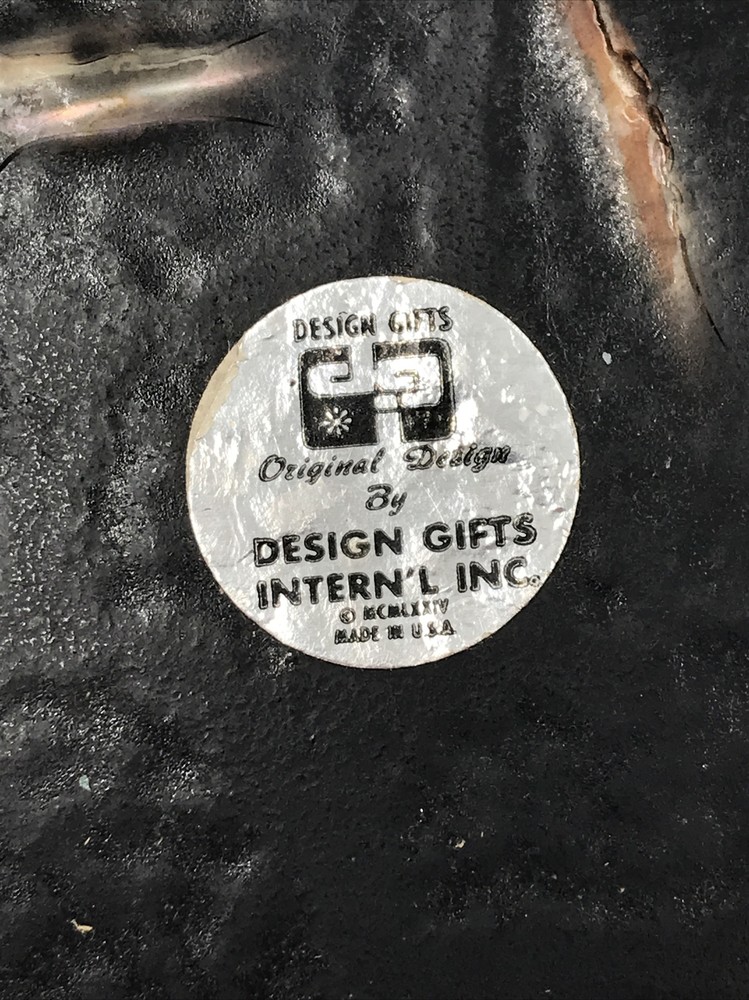 Design Gifts Black Decretive Coaster