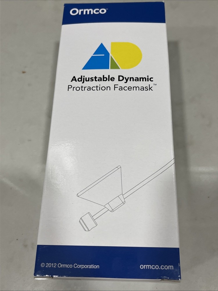 Ormco Adjustable Dynamic Protraction Facemask Model 716-0001