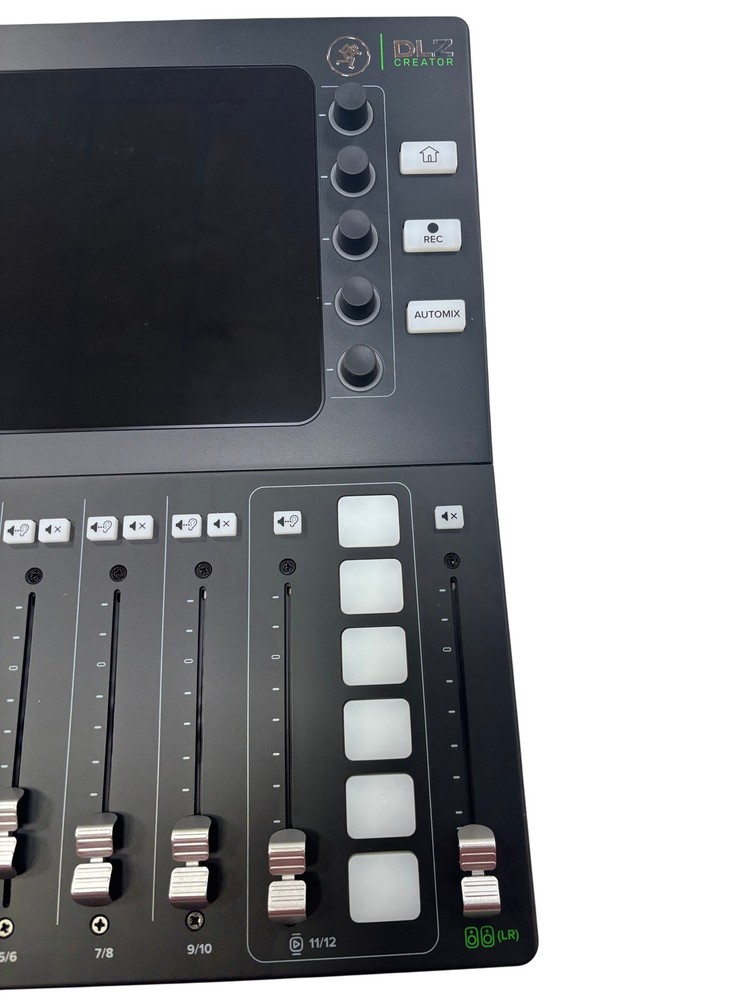 Mackie DLZ Creator Advanced Content Creation Studio Audio Mixer