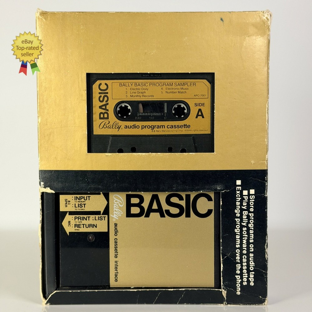 ⚡️RARE Bally BASIC Audio Cassette Interface Vintage ACI-0100 ⚠️TESTED