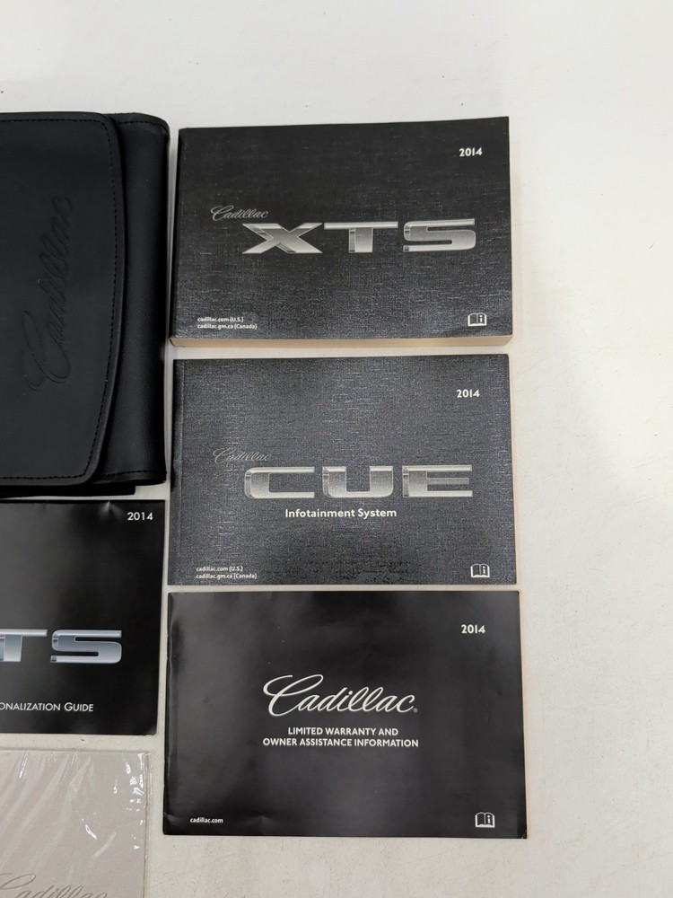 2014 Cadillac XTS Owners Manual With Navigation System Plus Case