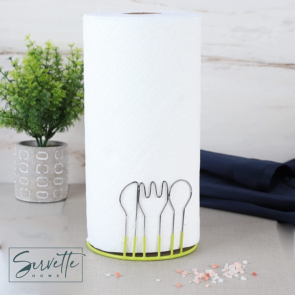 Wire Cutlery Designed Paper Towel Holder