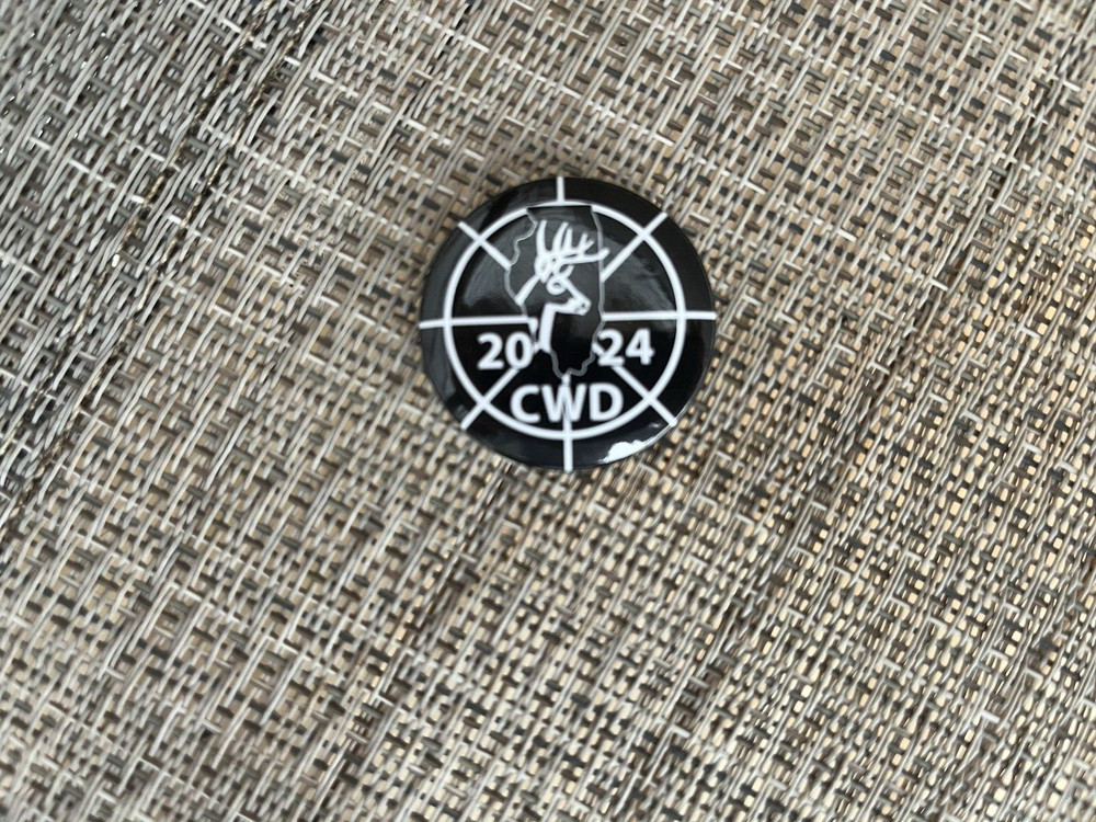 Illinois 2024 CWD Deer Pin