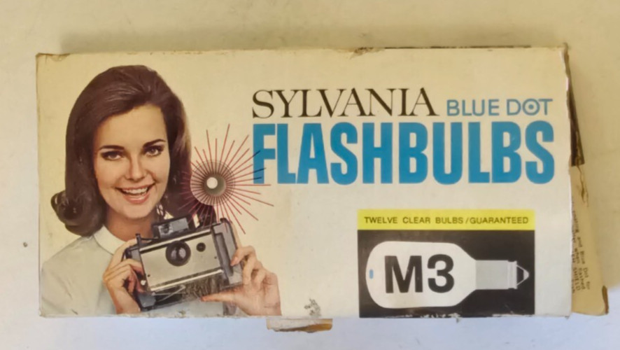 Sylvania Blue Dot Flashbulbs Box of 10