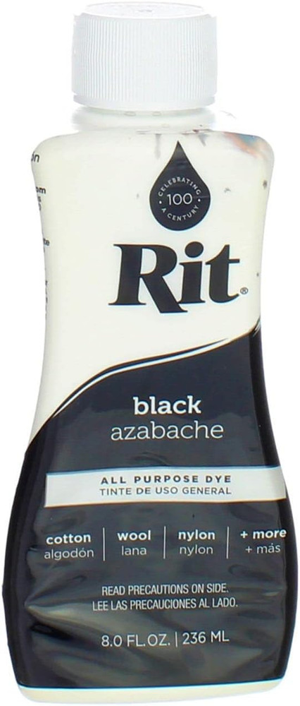 Rit 8 Fl. Oz. Liquid Black Dye
