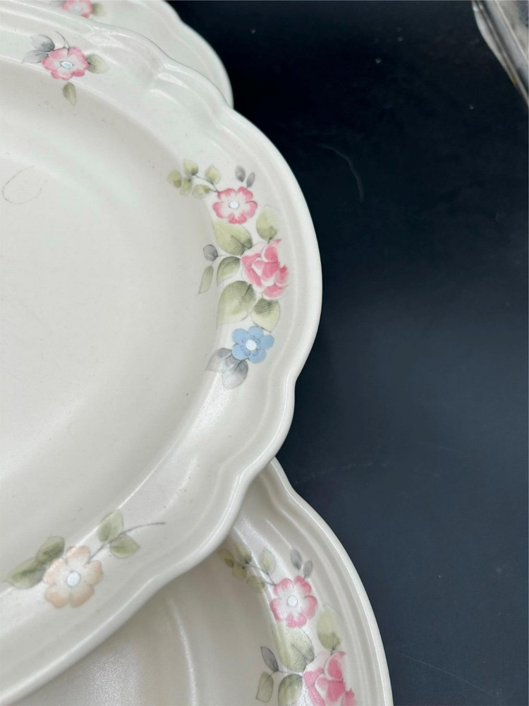 4)- PFALTZGRAFF - TEA ROSE - 14 1/2" OVAL PLATTERS **READ**