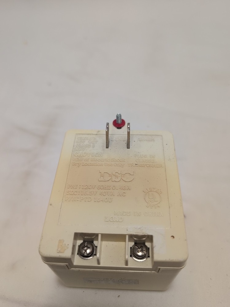 DSC PTD1640U Energy Efficiency Plug-in Transformer