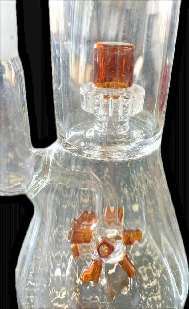 12.5 " tall Beaker Bong Multi Percolation & Diffusion