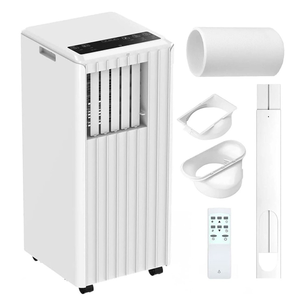 8000 BTU Portable Air Conditioner 3-in-1 Air Cooler w/ Fan Mode &Dehumidifier