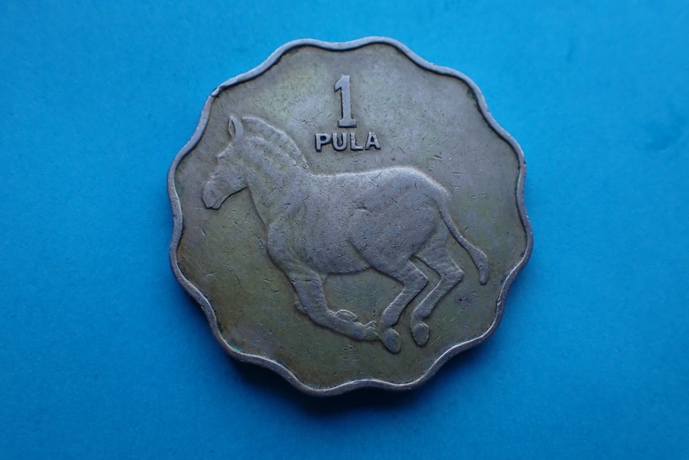 Botswana, 1 Pula 1976, see images.